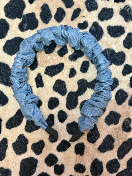 Denim headband