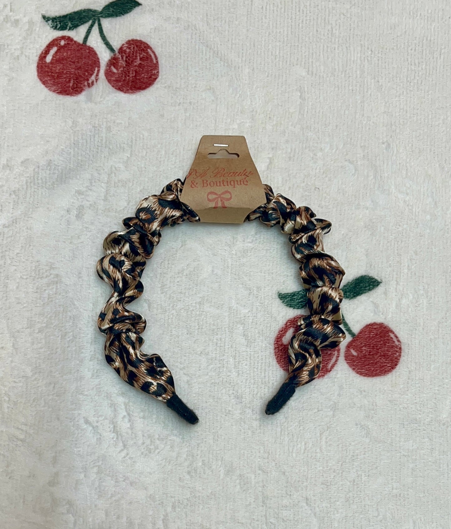 Love Potion #25 Leopard print headband